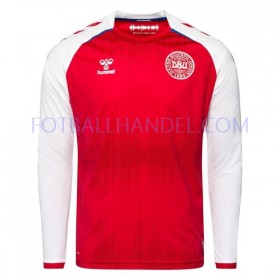 Herre Fotballdrakter Danmark Hjemme Euro 2020 Langermet